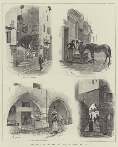Sketches at Grasse by Amedee Forestier